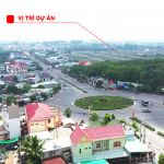 Vị trí dự án Mega City Cầu Đò nhìn từ vòng xoay đường Hùng Vương