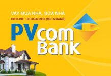 Gói vay mua nhà, sửa nhà của Ngân hàng PVCombank chi nhánh Hà Nội có mức lãi suất ưu đãi