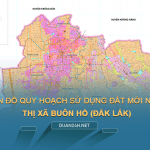 Tải về bản đồ quy hoạch Thị xã Buôn Hồ (Đắk Lắk)