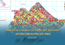 Tải về bản đồ quy hoạch huyện Cẩm Xuyên (Hà Tĩnh)