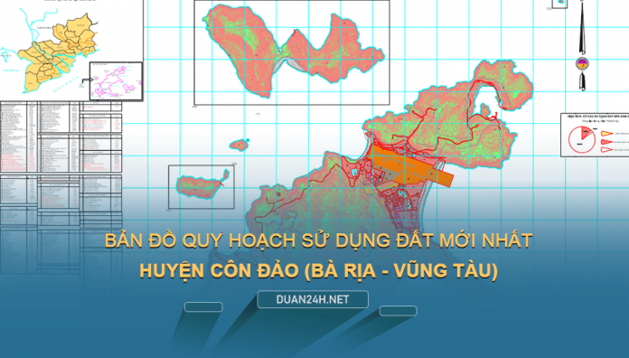 Tải về bản đồ quy hoạch sử dụng đất huyện Côn Đảo (Bà Rịa - Vũng Tàu)