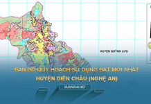 Bản đồ quy hoạch sử dụng đất huyện Diễn Châu (Nghệ An)