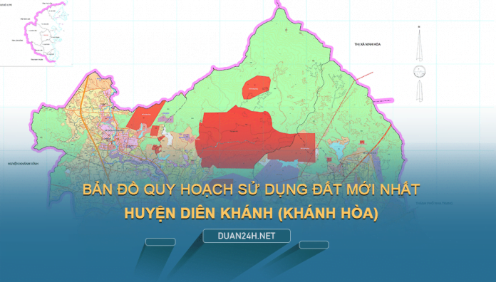Tải về bản đồ quy hoạch huyện Diên Khánh (Khánh Hòa)