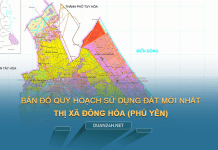 Tải về bản đồ quy hoạch sử dụng đất Thị xã Đông Hòa (Phú Yên)