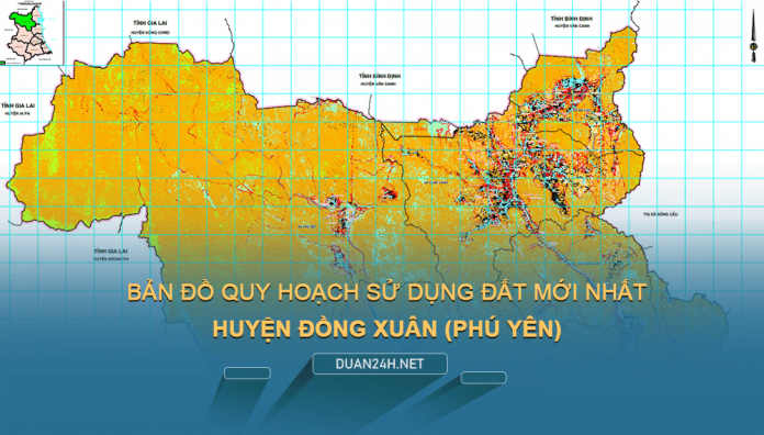 Tải về bản đồ quy hoạch sử dụng đất huyện Đồng Xuân (Phú Yên)