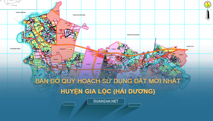 Tải về bản đồ quy hoạch huyện Gia Lộc (Hải Dương)