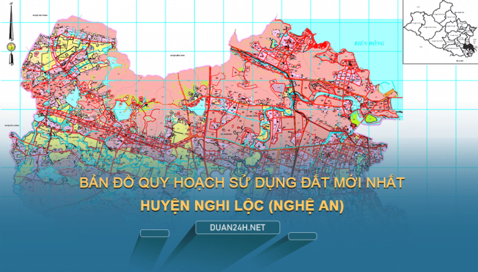 Tải về bản đồ quy hoạch sử dụng đất huyện Nghi Lộc (Nghệ An)