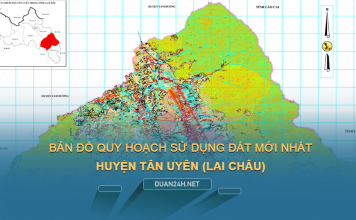 Tải về bản đồ quy hoạch sử dụng đất huyện Tân Uyên (Lai Châu)