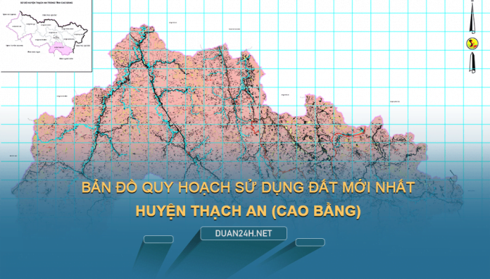Tải về bản đồ quy hoạch huyện Thạch An (Cao Bằng)