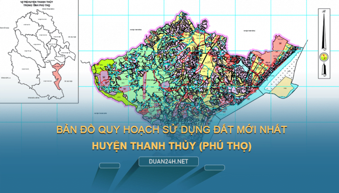 Tải về bản đồ quy hoạch sử dụng đất huyện Thanh Thủy (Phú Thọ)