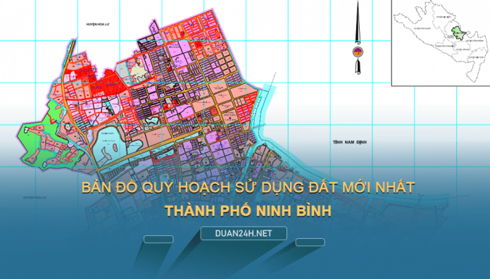 Tải về bản đồ quy hoạch sử dụng đất Thành phố Ninh Bình