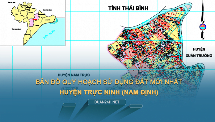 Tải về bản đồ quy hoạch sử dụng đất huyện Trực Ninh (Nam Định)
