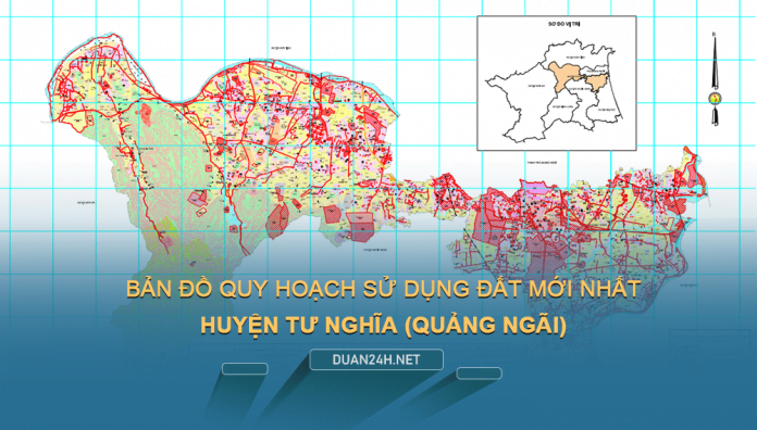 Tải về bản đồ quy hoạch sử dụng đất huyện Tư Nghĩa (Quảng Ngãi)