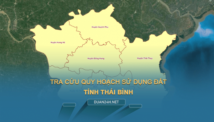 Tra cưu quy hoạch sử dụng đất tỉnh Thái Bình