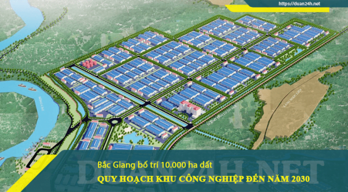 Quy hoạch KCN, CCN tỉnh Bắc Giang đến 2030