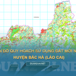 Tải về bản đồ quy hoạch sử dụng đất huyện Bắc Hà (Lào Cai)