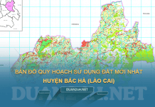 Tải về bản đồ quy hoạch sử dụng đất huyện Bắc Hà (Lào Cai)