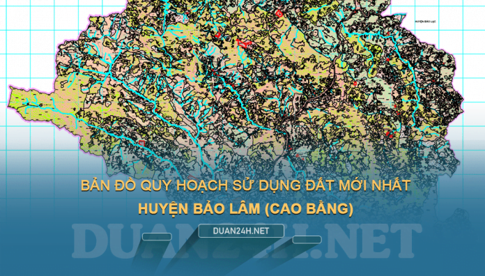Tải về bản đồ quy hoahcj sử dụng đất huyện Bảo Lâm (Cao Bằng)