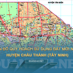 Tải về bản đồ quy hoạch sử dụng đất huyện Châu Thành (Tây Ninh)