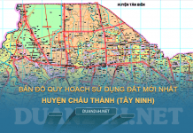 Tải về bản đồ quy hoạch sử dụng đất huyện Châu Thành (Tây Ninh)