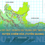Tải về bản đồ quy hoạch sử dụng đất huyện Chiêm Hóa (Tuyên Quang)