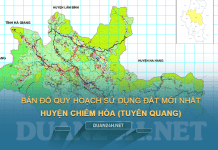 Tải về bản đồ quy hoạch sử dụng đất huyện Chiêm Hóa (Tuyên Quang)