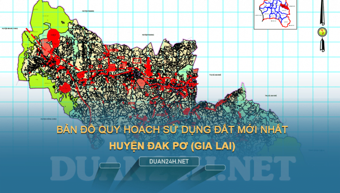 Tải về baner đồ quy hoạch sử dụng đất huyện Đak Pơ (Gia Lai)