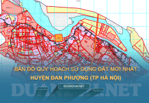 Tải về bản đồ quy hoạch sử dụng đất huyện Đan Phượng (Hà Nội)