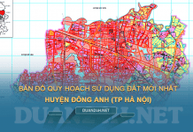 Tải về bản đồ quy hoạch sử dụng đất huyện Đông Anh (Hà Nội)