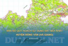 Tải về bản đồ quy hoạch sử dụng đất huyện Đồng Văn (Hà Giang)