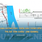 Tải về bản đồ phát triển hệ thống giao thông Thị xã Tân Châu (An Giang)