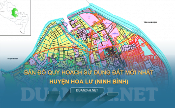 Tải về bản đồ quy hoạch sử dụng đất huyện Hoa Lư (Ninh Bình)