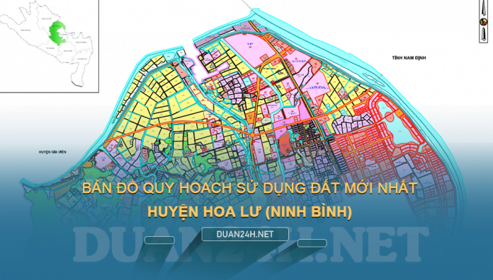 Tải về bản đồ quy hoạch sử dụng đất huyện Hoa Lư (Ninh Bình)