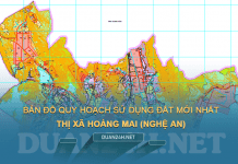 Tải về bản đồ quy hoạch sử dụng đất Thị xã Hoàng Mai (Nghệ An)