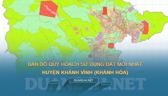 Tải về bản đồ quy hoạch huyện Khánh Vĩnh (Khánh Hòa)