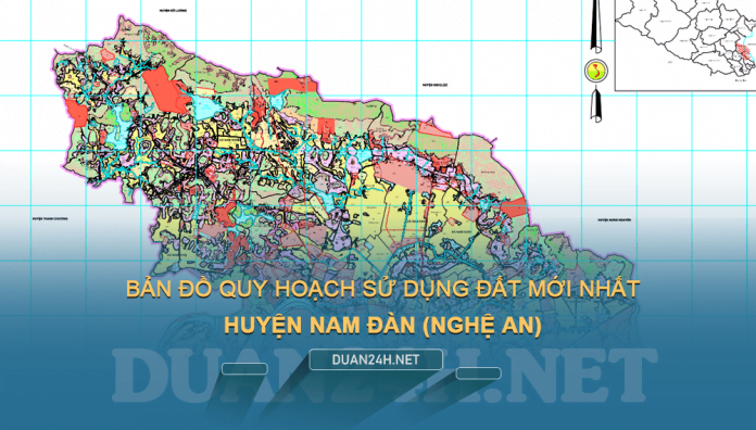 Tải về bản đồ quy hoạch sử dụng đất huyện Nam Đàn (Nghệ An)