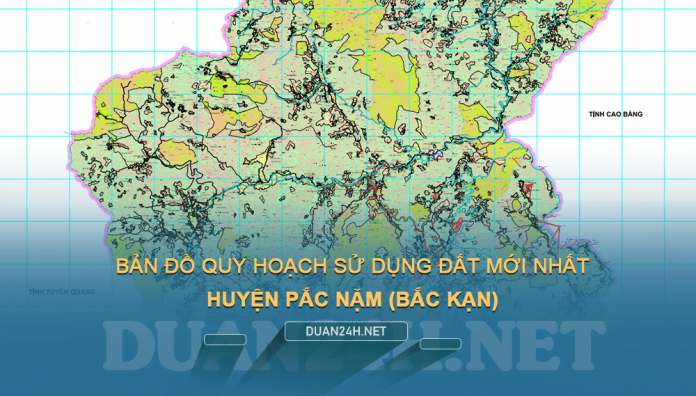 Tải về bản đồ quy hoạch sử dụng đất huyện Pắc Nặm (Bắc Kạn)