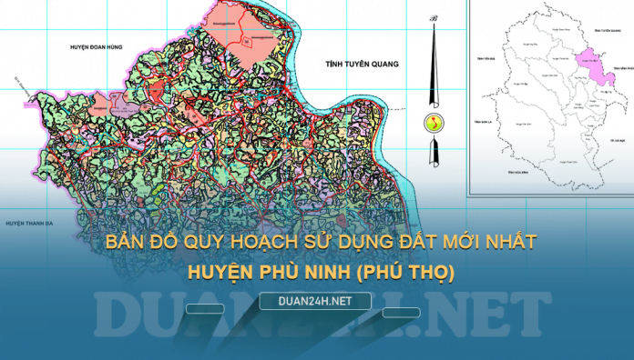 Tải về bản đồ quy hoạch sử dụng đất huyện Phù Ninh (Phú Thọ)