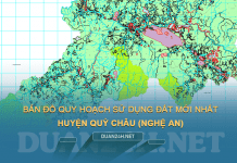 Tải về bản đồ quy hoạch sử dụng đất huyện Quỳ Châu (Nghệ An)