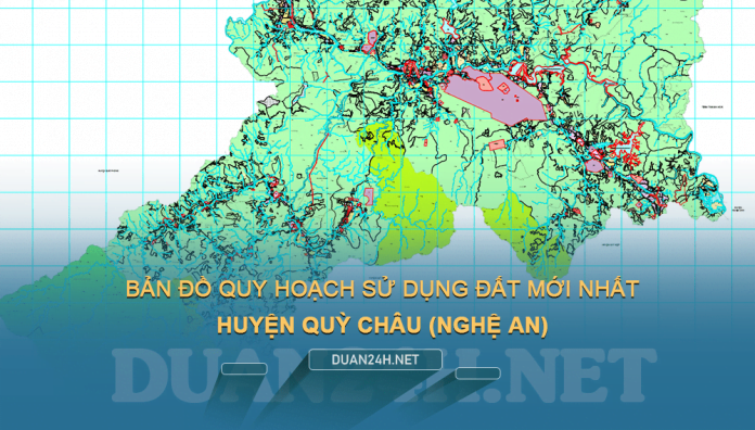 Tải về bản đồ quy hoạch sử dụng đất huyện Quỳ Châu (Nghệ An)