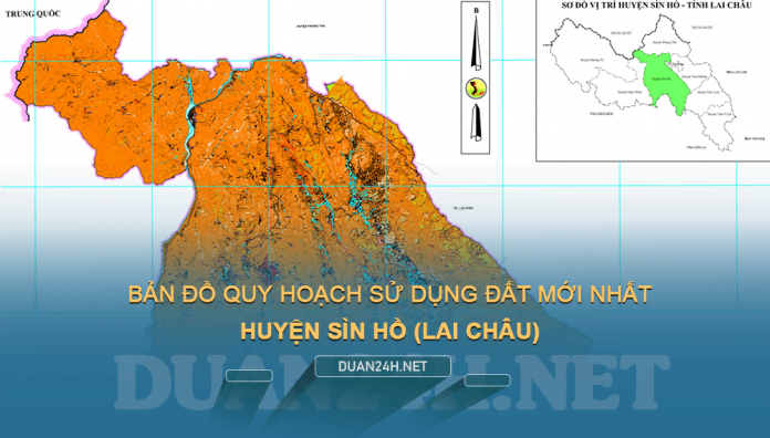 Tải về bản đồ quy hoạch sử dụng đất huyện Sìn Hồ (Lai Châu)