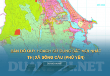 Tải về bản đồ quy hoạch sử dụng đất Thị xã Sông Cầu