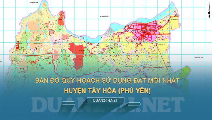 Tải về bản đồ quy hoạch sử dụng đất huyện Tây Hòa (Phú Yên)
