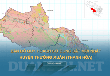 Tải về bản đồ quy hoạch sử dụng đất huyện Thường Xuân (Thành Hóa)
