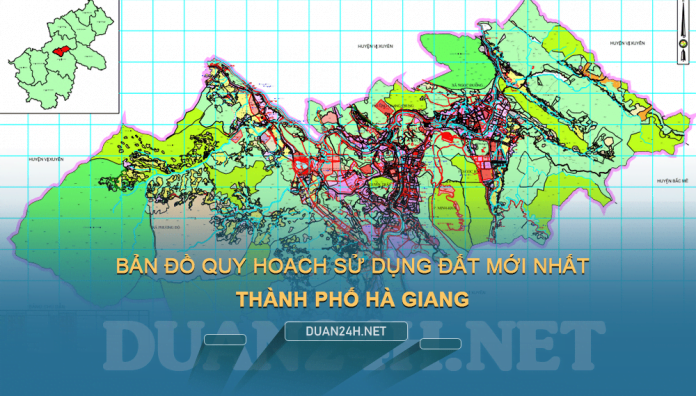 Tải về bản đô quy hoạch sử dụng đất Thành phố Hà Giang