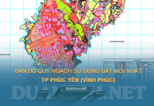 Tải về bản đồ quy hoạch sử dụng đất Thành phố Phúc Yên