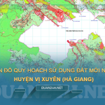 Tải về bản đồ quy hoạch sử dụng đất huyện Vị Xuyên (Hà Giang)