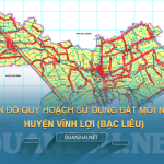 Tải về bản đồ quy hoạch sử dụng đất huyện Vĩnh Lợi (Bạc Liêu)