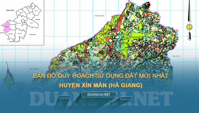 Tải về bản đò quy hoạch sử dụng đất huyện Xín Mần (Hà Giang)