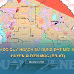 Tải về bản đồ quy hoạch sử dụng đất huyện Xuyên Mộc (BRVT)